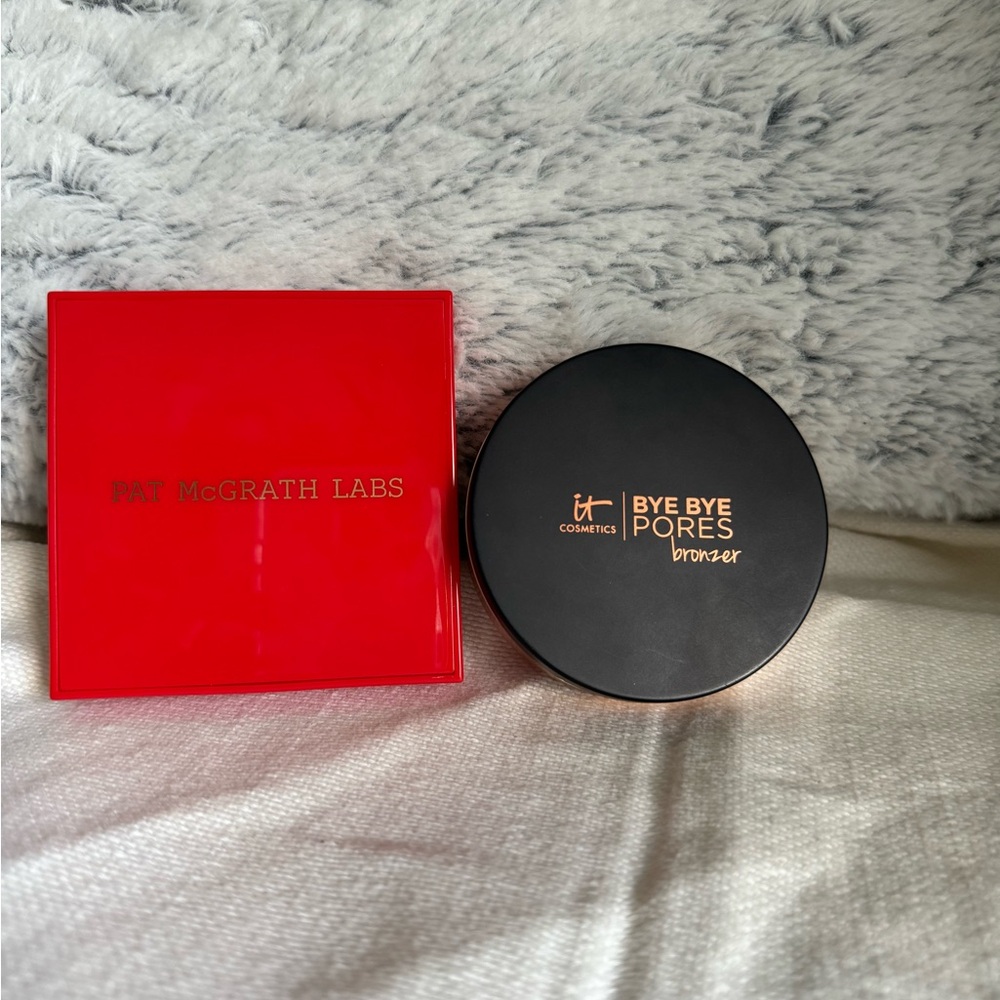 IT Cosmetics Bronzer & Pat McGrath labs pallet